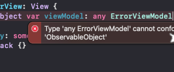 @StateObject compiler error - KISS SwiftUI Views